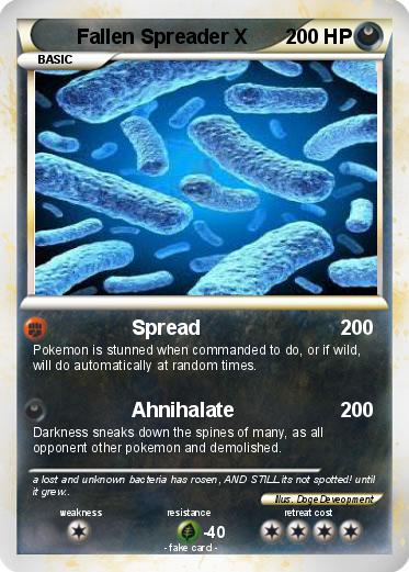Pokemon Fallen Spreader X
