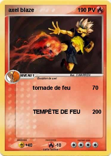 Pokemon axel blaze