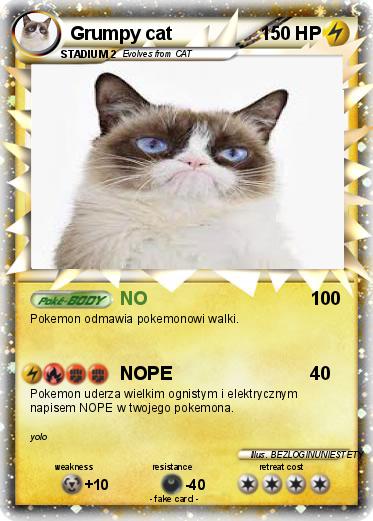 Pokemon Grumpy cat