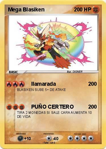Pokemon Mega Blasiken