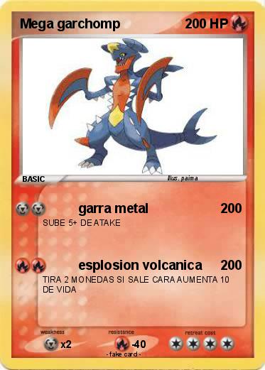 Pokemon Mega garchomp