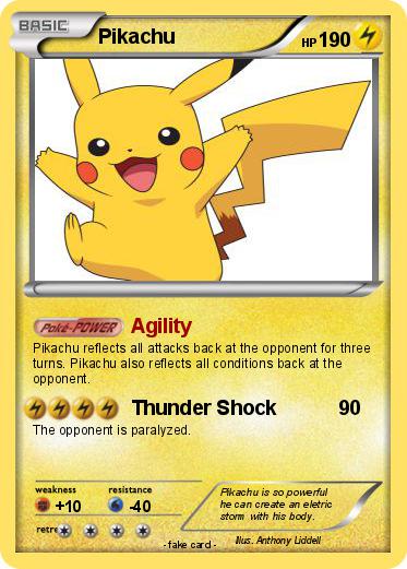 Pokemon Pikachu