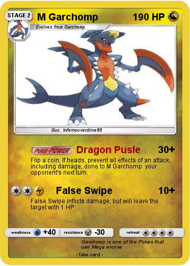 Pokemon M Garchomp