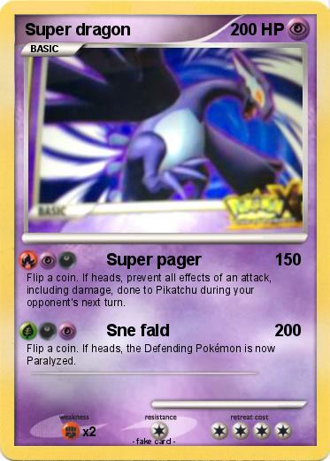 Pokemon Super dragon