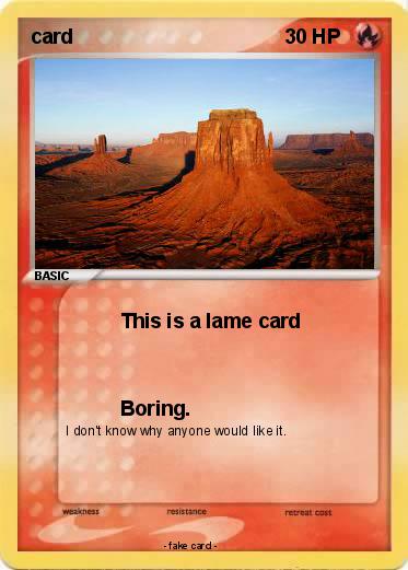 Pokemon card