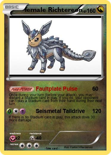 Pokemon female Richtereon