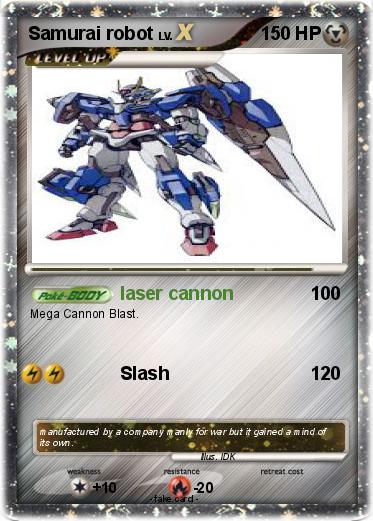Pokemon Samurai robot