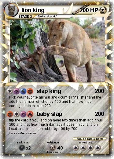 Pokemon lion king