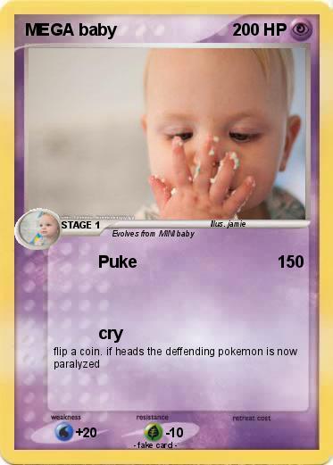 Pokemon MEGA baby