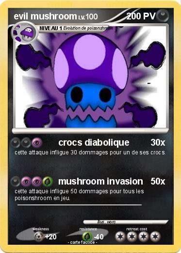 Pokemon evil mushroom