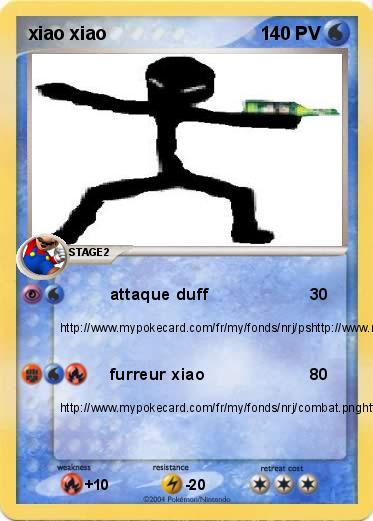 Pokemon xiao xiao