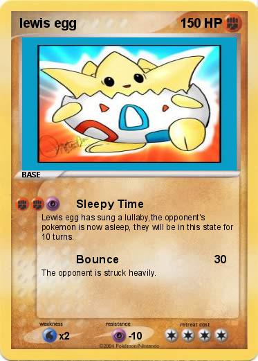 Pokemon lewis egg