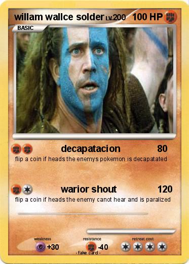 Pokemon willam wallce solder