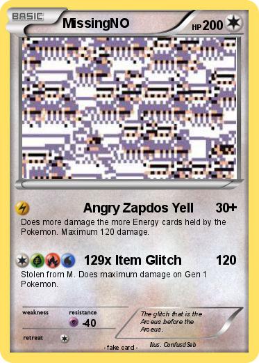 Pokemon MissingNO