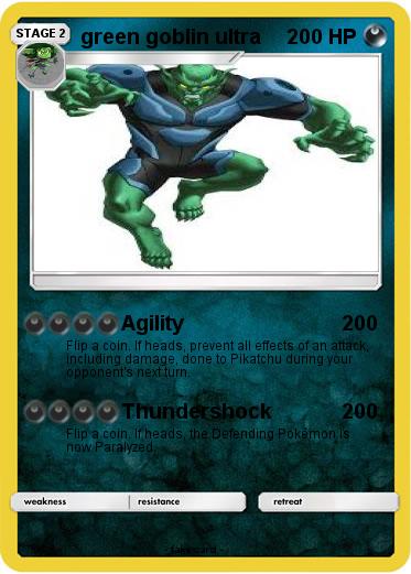 Pokemon green goblin ultra
