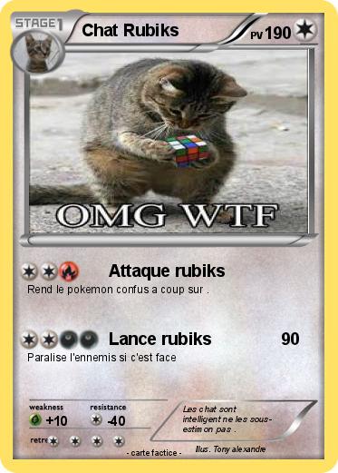 Pokemon Chat Rubiks