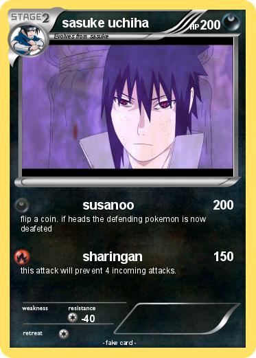Pokemon sasuke uchiha