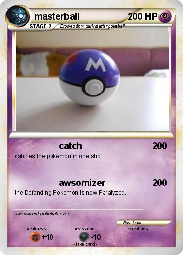 Pokemon masterball