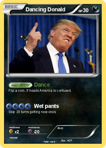 Pokemon Dancing Donald