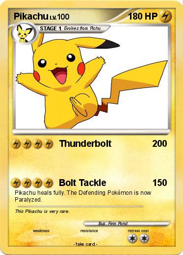Pokemon Pikachu