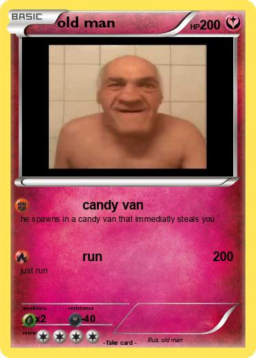 Pokemon old man