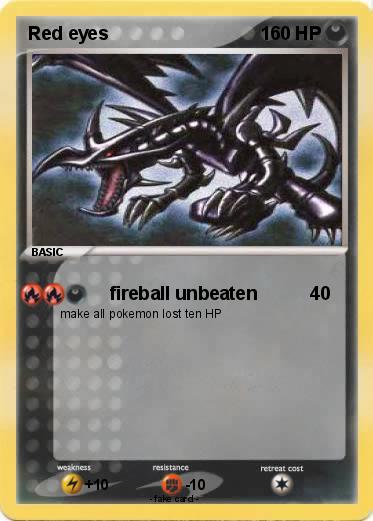 Pokemon Red eyes