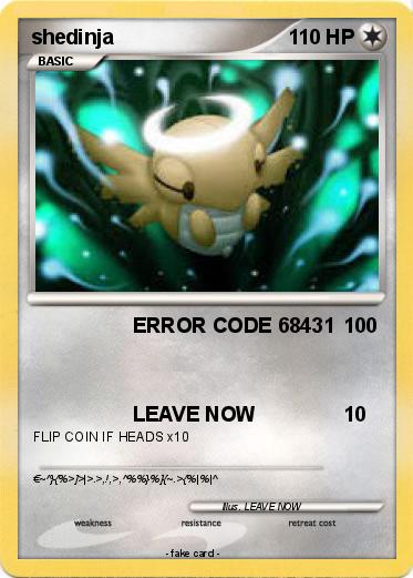 Pokemon shedinja