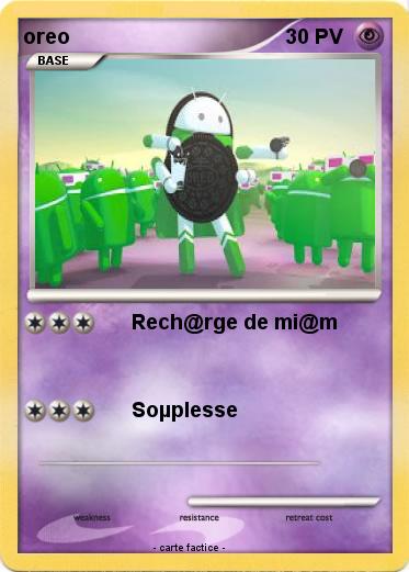 Pokemon oreo