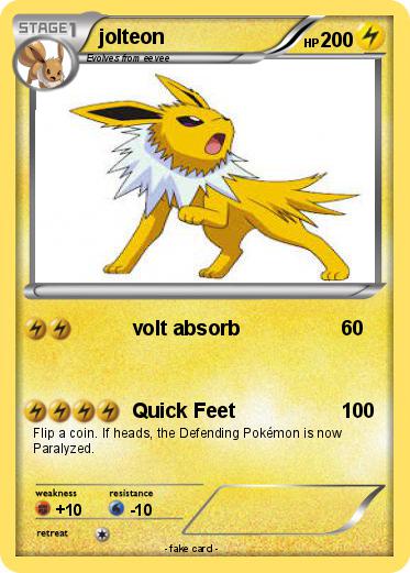 Pokemon jolteon
