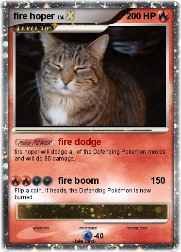 Pokemon fire hoper