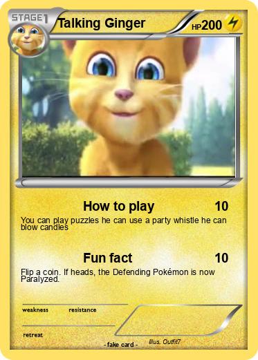 Pokemon Talking Ginger