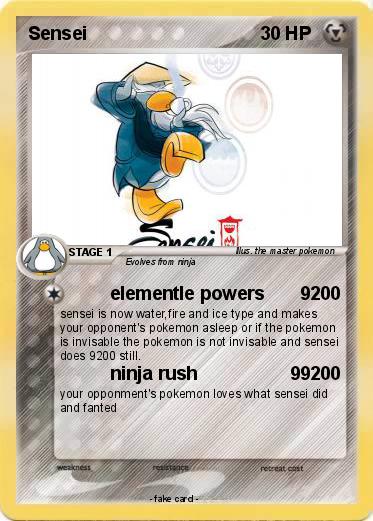 Pokemon Sensei