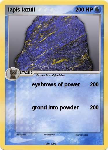 Pokemon lapis lazuli