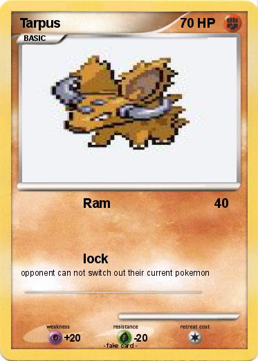 Pokemon Tarpus