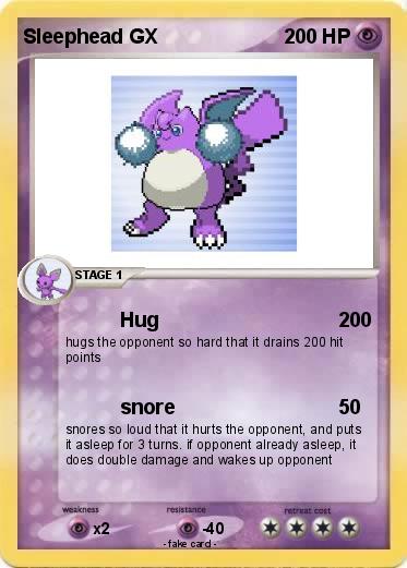 Pokemon Sleephead GX