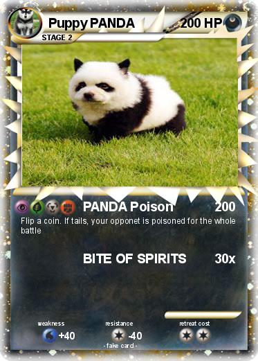 Pokemon Puppy PANDA