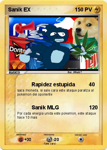 Pokemon Sanik EX