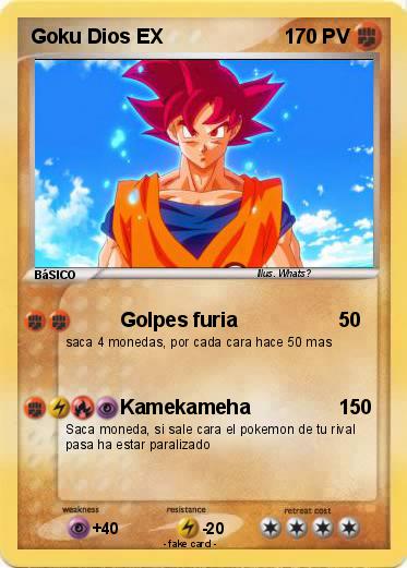 Pokemon Goku Dios EX