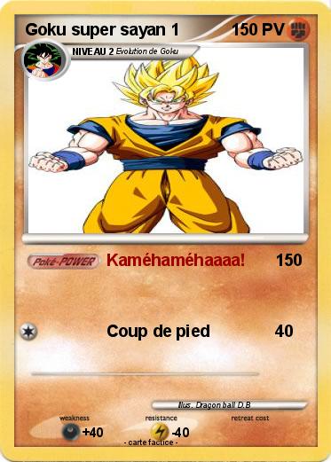 Pokemon Goku super sayan 1