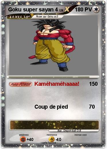 Pokemon Goku super sayan 4