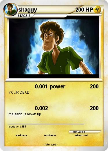 Pokemon shaggy