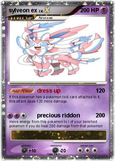 Pokemon sylveon ex