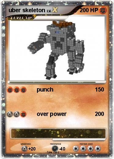 Pokemon uber skeleton