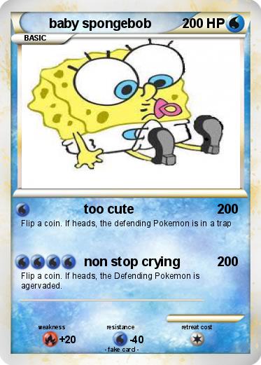 Pokemon baby spongebob