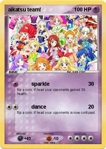 Pokemon aikatsu team!