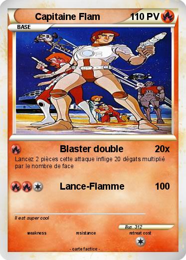 Pokemon Capitaine Flam