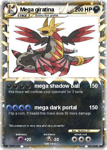 Pokemon Mega giratina