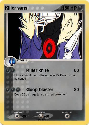 Pokemon Killer sans