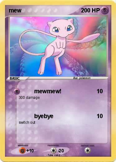 Pokemon mew