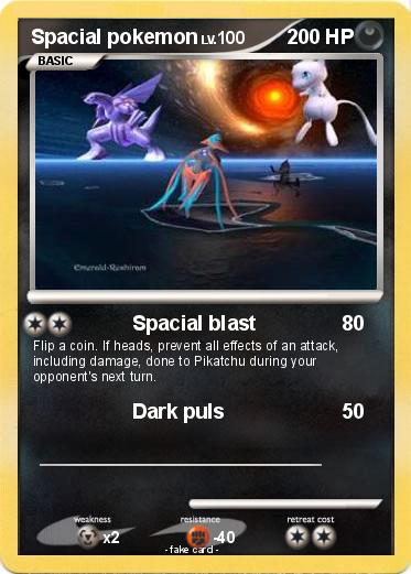 Pokemon Spacial pokemon